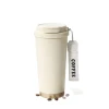 Coffee cup, large-capacity stainless steel insulated cup, high appearance level, double-drinking straw insulated cup Item Picture